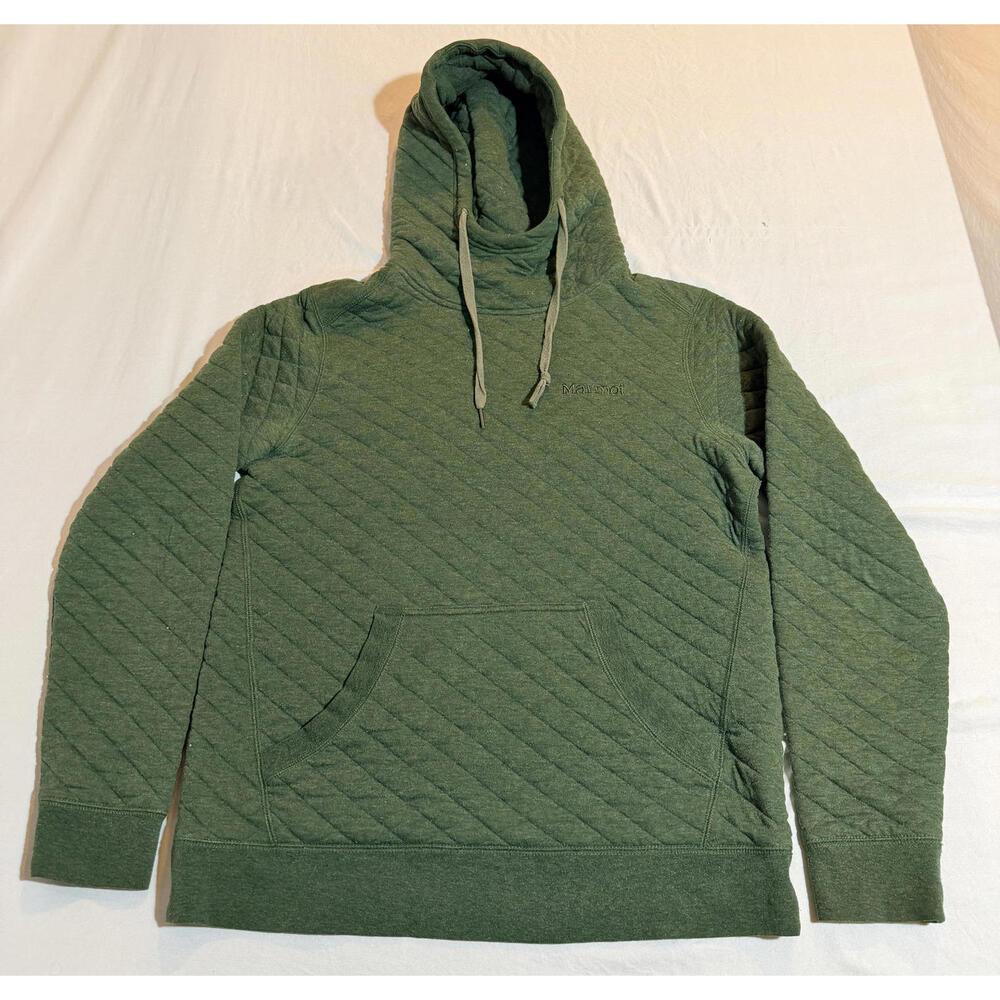 Marmot Mens Galen Pullover Quilted Hoodie Size‎ Medium